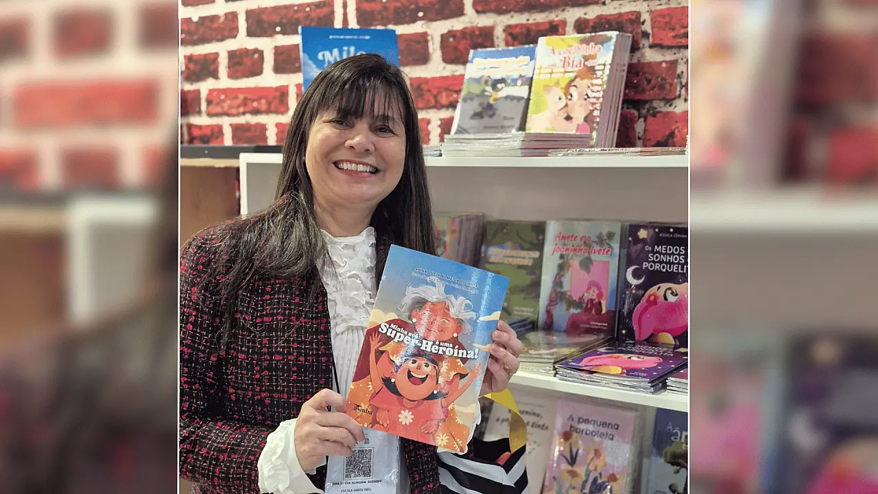 Escritora infantil de Corumbá participa da Bienal do livro de São Paulo