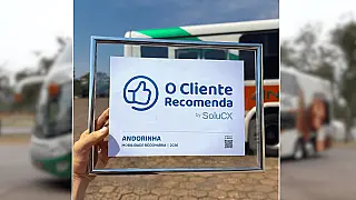Andorinha recebe prêmio e fica entre as dez marcas mais bem avaliadas do setor