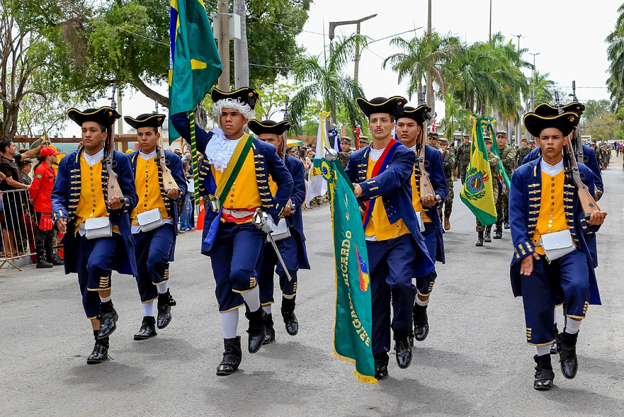 Corumbá celebra a Independência do Brasil com tradicional desfile na General Rondon