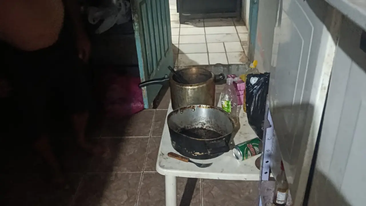 Panela esquecida no fogo causa incêndio no centro de Corumbá