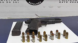 Discussão entre vizinhos termina com ameaça armada em Corumbá