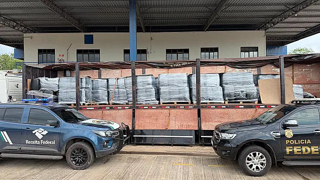 Operação conjunta apreende 17 toneladas de insumo para cocaína em Corumbá