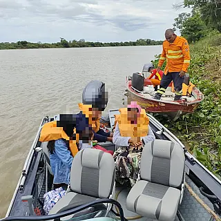 Operação conjunta resgata jovem e bebê em área de difícil acesso no Pantanal