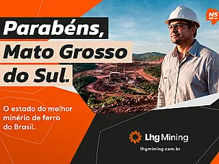 Mato Grosso do Sul ganha escala e relevância na produção de minério de ferro do Brasil