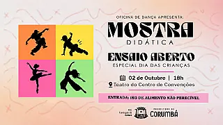 Oficina de Dança abre ensaio ao público nesta sexta-feira em Corumbá