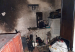 Todos os móveis foram destruídos pelas chamas. Foto: Divulgação Bombeiros