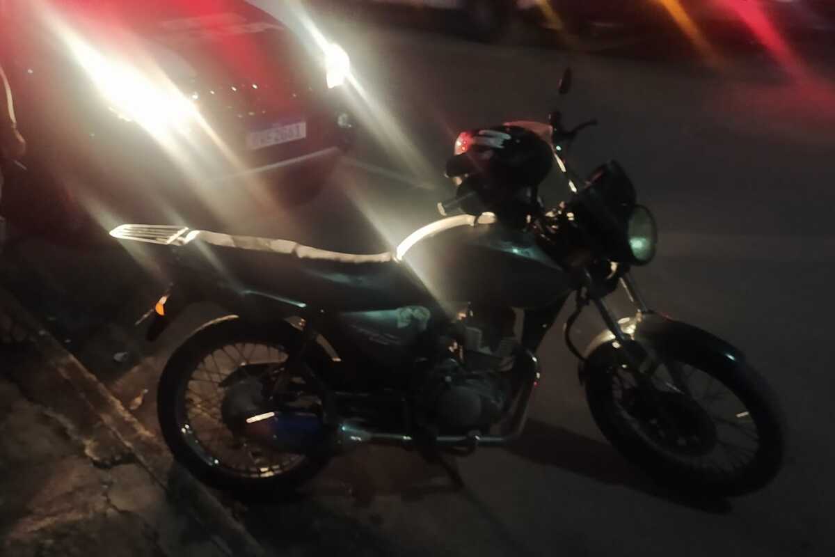 Moto furtada em 1º de janeiro é recuperada no bairro Padre Ernesto Sassida  - Capital do Pantanal