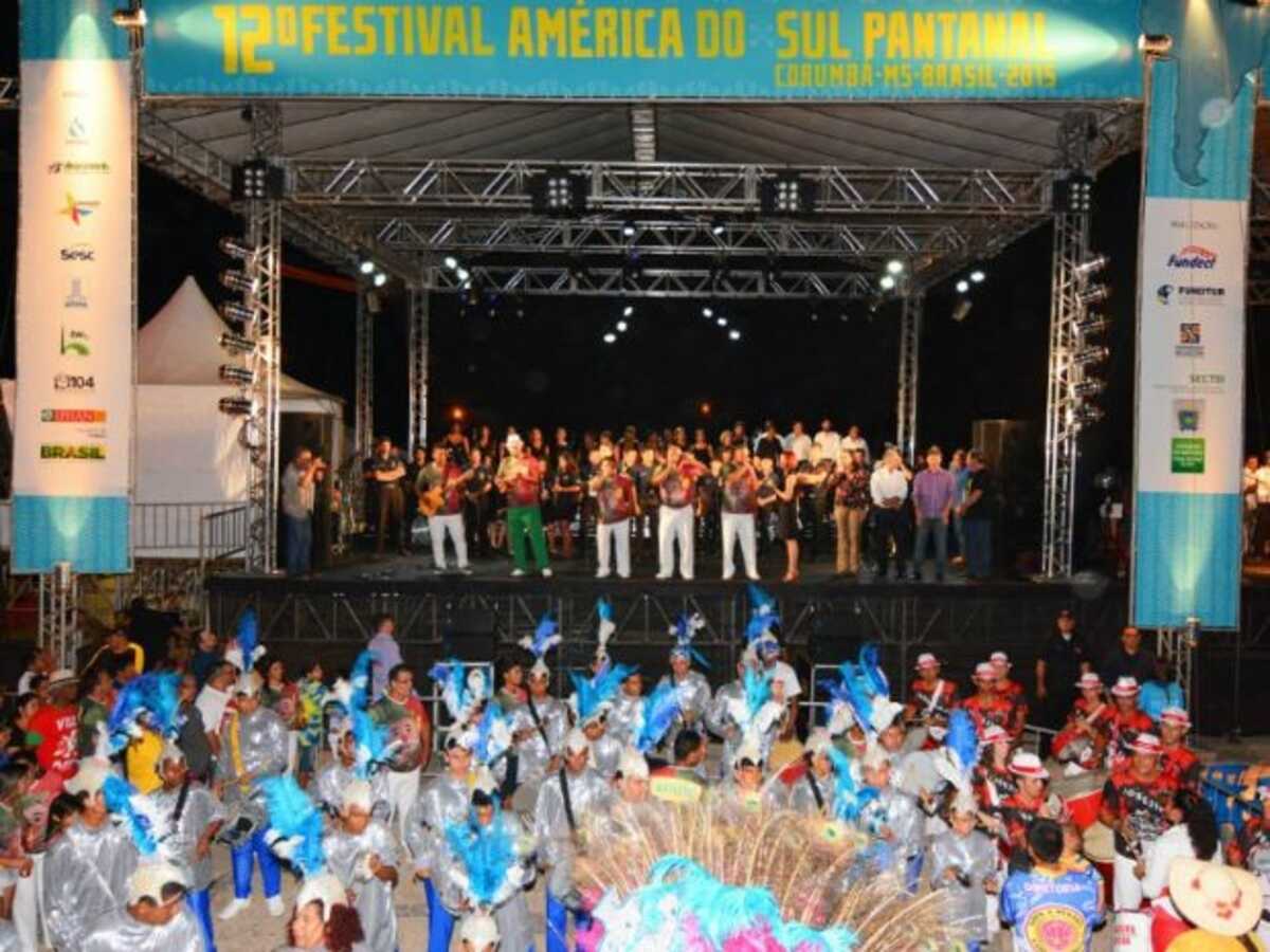 Festival América do Sul Pantanal terá mais de 60 atrações em quatro dias Capital do Pantanal Festival América do Sul Pantanal terá mais de 60 atrações em quatro dias Capital do Pantanal