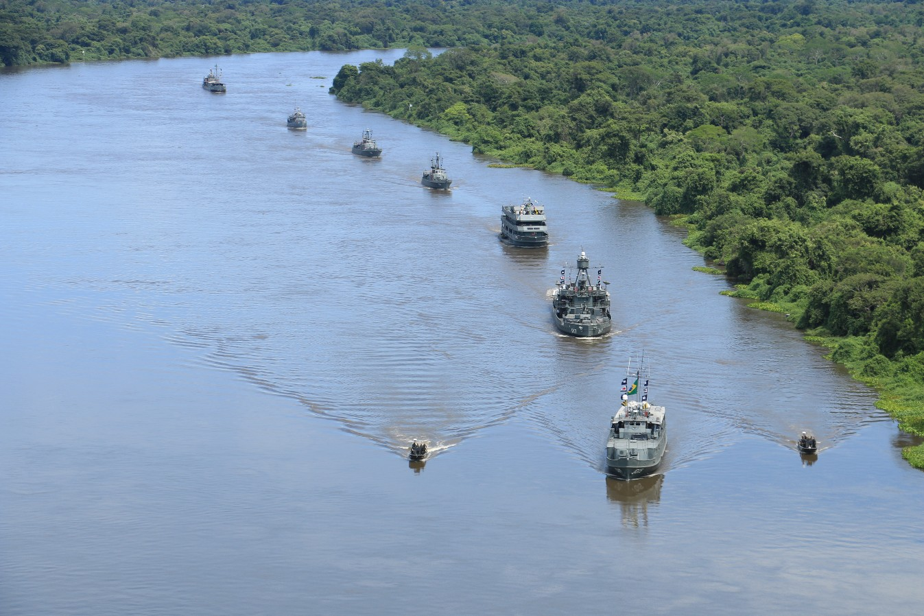 Além do desfile naval, os militares irão desfilar pelas ruas de Corumbá, Ladário e Porto Murtinho.