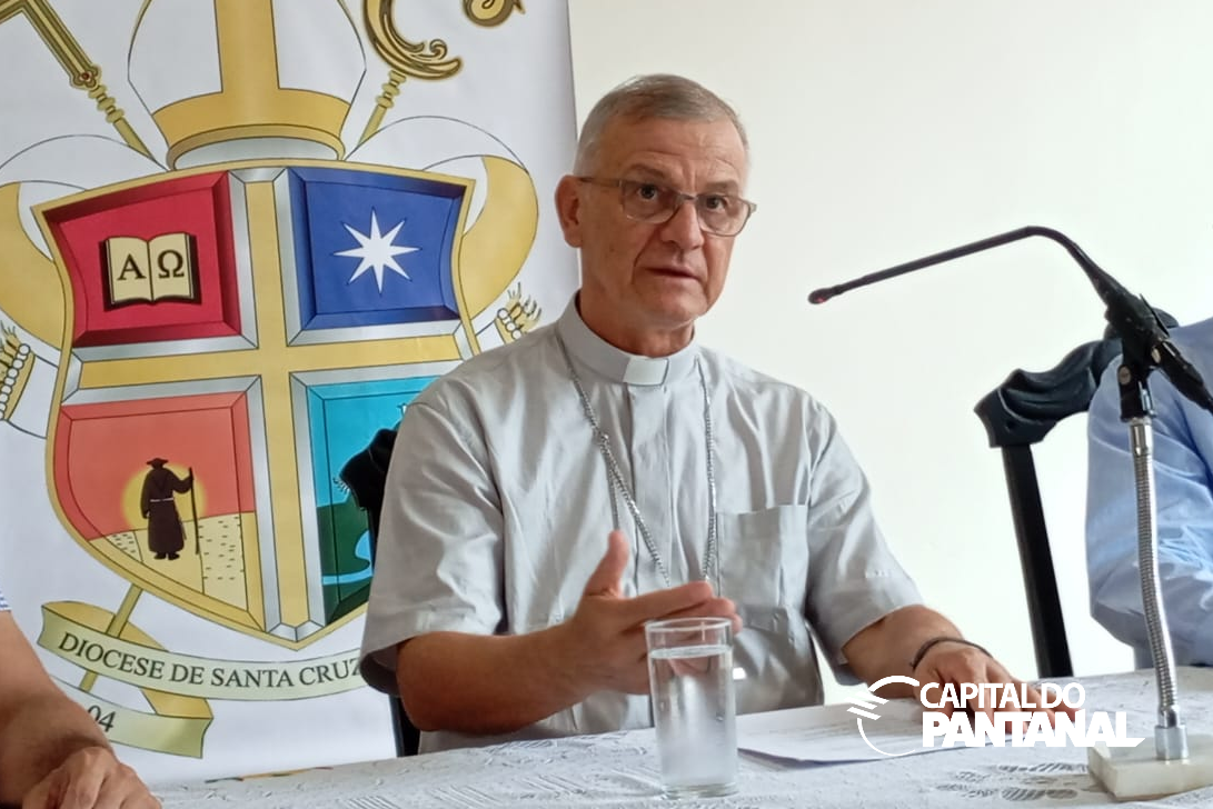 Monsenhor João Batista toma posse como Bispo da Diocese de Corumbá, em missa especial, no sábado, 22 de fevereiro.