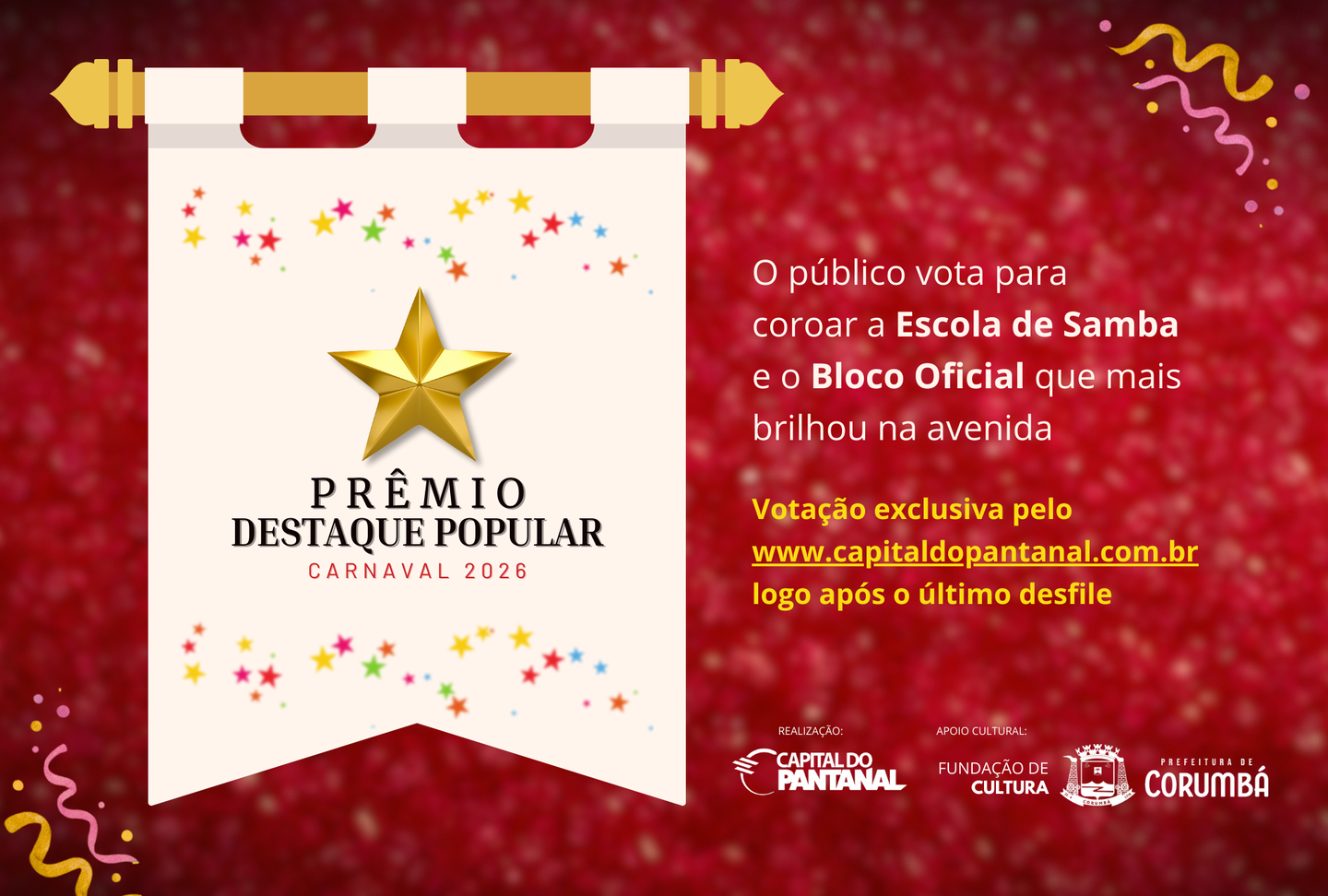 Divulgação Prêmio Destaque Popular