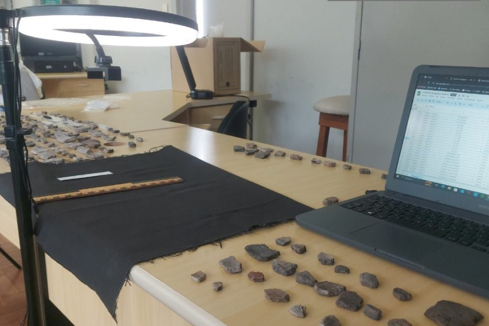 Vestígios e relíquias históricas encontradas na área do Porto Geral de Corumbá.